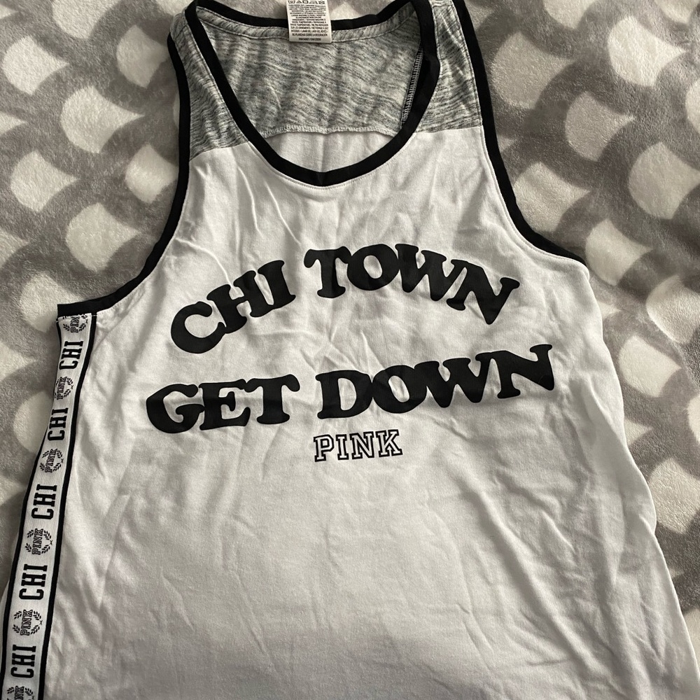 PINK Chicago tank NWT